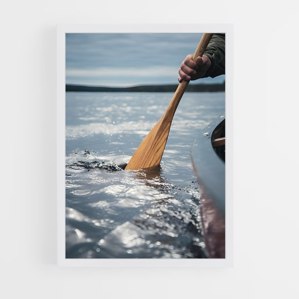 Poster Pagaie Aventure – affiche Canoë-kayak (vue 3)
